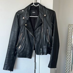 Zara leather Jacket